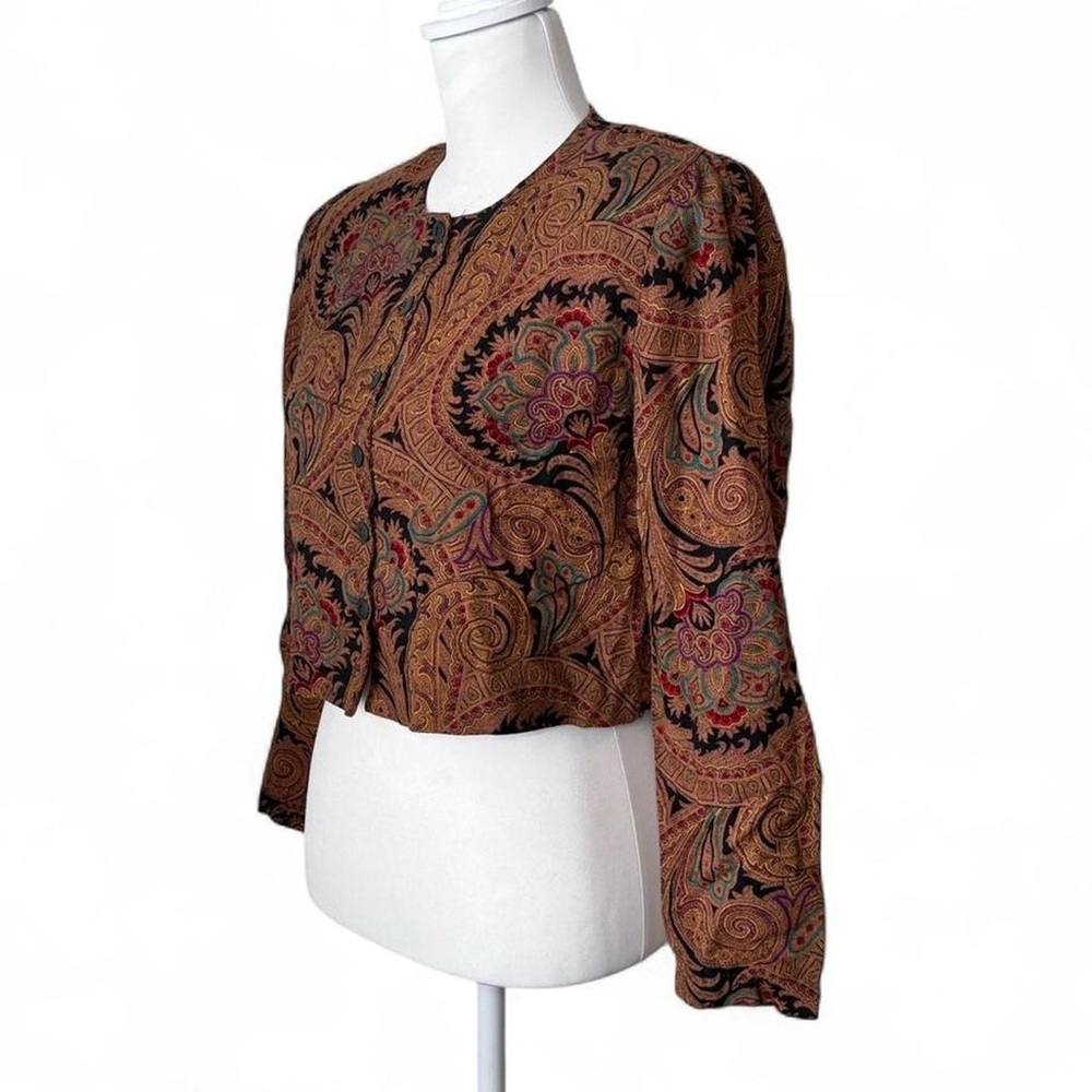 Vintage Moda International Paisley Blouse